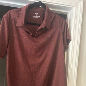Men Large Oakley Golf Polo